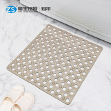 浴室防滑垫带吸盘毛刷