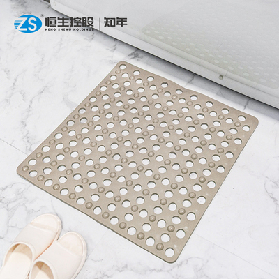 浴室防滑垫带吸盘毛刷