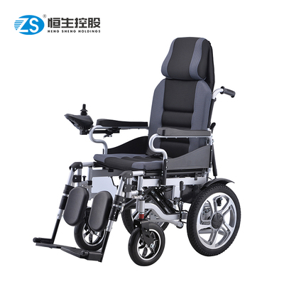 电动轮椅，手摇后躺